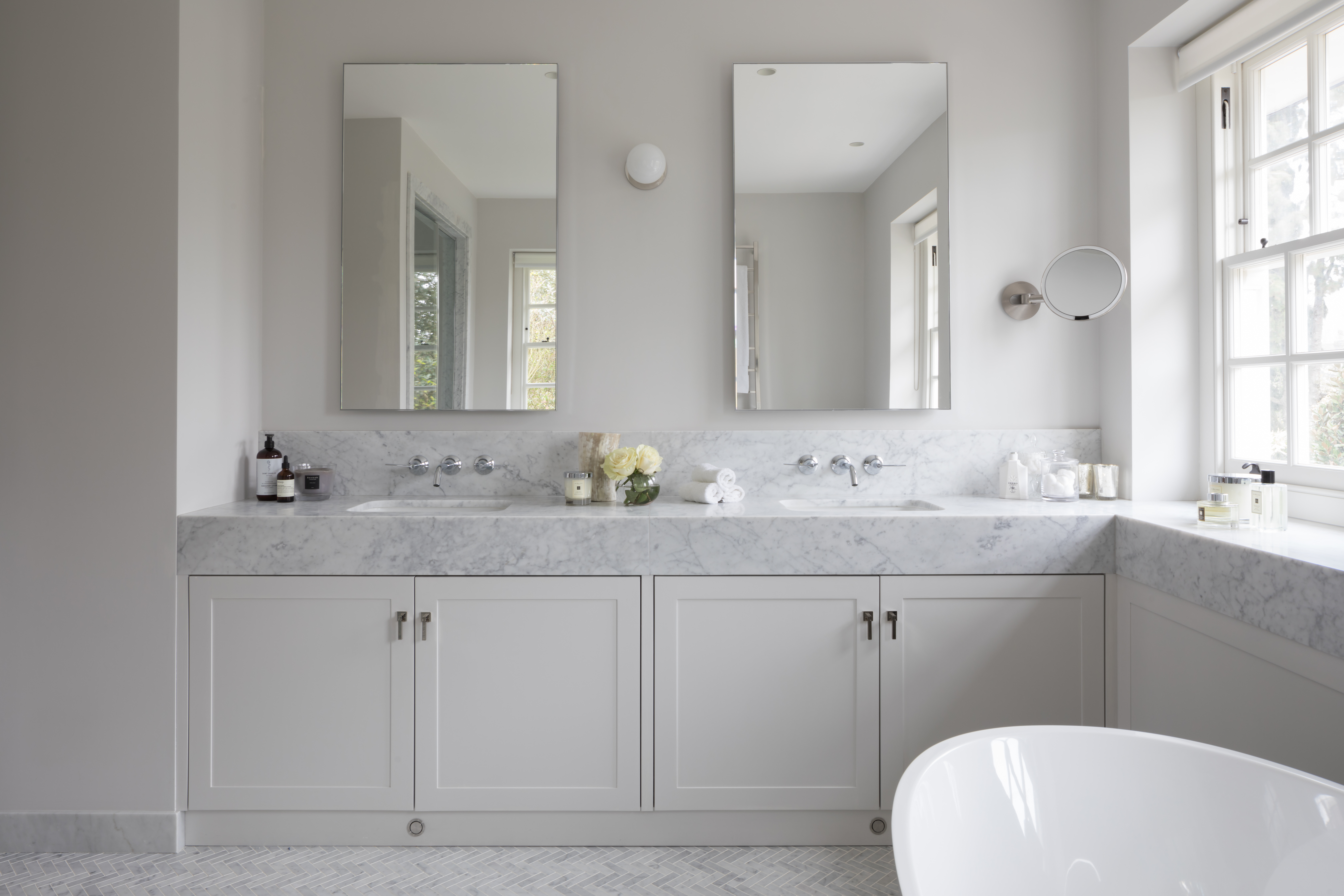 Luxury marble bathroom 